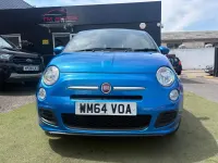 Used Fiat 500 S 69 HP (50 kW) 2014 Blue Hatchback