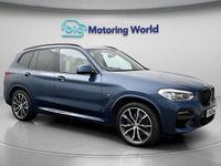Used BMW X3 M Sport 181 HP (133 kW) 2019 Blue SUV