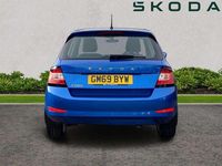Used Skoda Fabia SE 94 HP (69 kW) 2020 Blue Hatchback