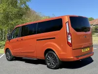 Used Ford Tourneo Titanium 130 HP (95 kW) 2018 Orange MPV