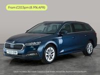 Used Skoda Octavia SE L 2023 Blue Estate