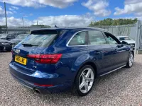 Used Audi A4 S-Line 252 HP (185 kW) 2016 Blue Estate