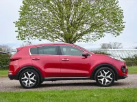 Used Kia Sportage GT-Line 177 HP (130 kW) 2017 Red SUV