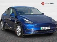 Used Tesla Model Y Long Range AWD 378 kW (514 HP) 2022 Blue SUV