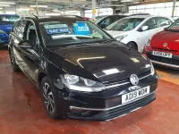 Used VW Golf VII Match 150 HP (110 kW) 2019 Black Estate