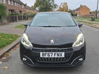 Used Peugeot 208 2017 Black Hatchback