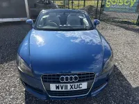 Begagnad Audi TT Roadster Comfort 160 HK (117 kW) 2011 Blå Cab