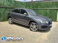 Used Audi Q3 S-line plus 184 HP (135 kW) 2016 Grey SUV
