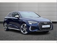Used Audi S3 Sportback Comfort 306 HP (225 kW) 2021 Blue Hatchback