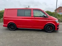 Usado VW Transporter Highline 2018 Rojo Van