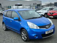 Used Nissan Note N-TEC 2011 Blue Hatchback