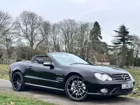 Used Mercedes SL55 AMG AMG 517 HP (380 kW) 2007 Black Cabriolet