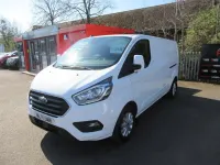 Used Ford Transit Custom Limited 130 HP (95 kW) 2021 White Van