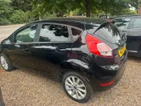 Used Ford Fiesta Titanium 125 HP (91 kW) 2017 Black Hatchback
