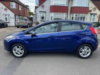 Used Ford Fiesta Zetec 2016 Blue Hatchback