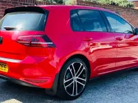 Used VW Golf VII GTD 184 HP (135 kW) 2014 Red Hatchback