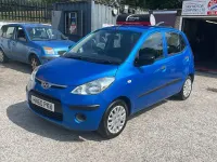 Used Hyundai i10 Classic 77 HP (56 kW) 2010 Blue Hatchback