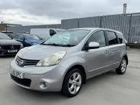 Used Nissan Note Tekna 110 HP (80 kW) 2010 Silver Hatchback