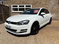 Used VW Golf VII GT 2015 White Hatchback