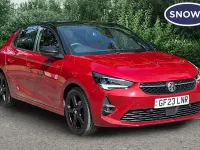 Used Vauxhall Corsa 75 HP (55 kW) 2023 Red Hatchback