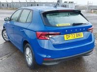 Used Skoda Fabia Comfort 110 HP (80 kW) 2022 Blue Hatchback