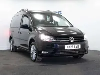 Used VW Caddy Life 101 HP (74 kW) 2019 Black MPV