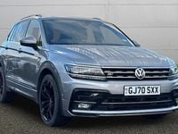 Used VW Tiguan R-line 150 HP (110 kW) 2020 Silver SUV