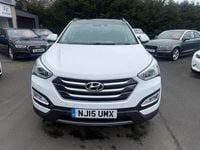Used Hyundai Santa Fe Premium SE 194 HP (142 kW) 2015 White SUV