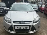 Used Ford Focus Zetec 125 HP (91 kW) 2011 Silver Estate