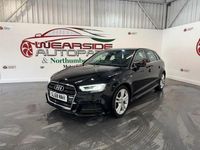 Used Audi A3 Sportback S-Line 150 HP (110 kW) 2018 Black Hatchback