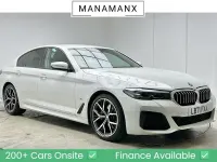 Used BMW 520 M Sport 2021 White Sedan