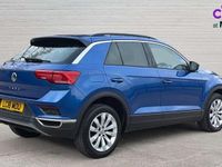 Used VW T-Roc SE 115 HP (84 kW) 2018 Blue SUV