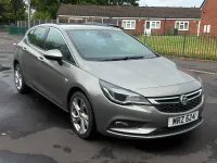 Used Vauxhall Astra SRi 136 HP (100 kW) 2017 Grey Hatchback