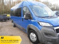 Begagnad Peugeot Boxer 2015 Blå Van