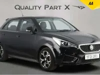 Used MG MG3 Exclusive 106 HP (77 kW) 2021 Black Hatchback
