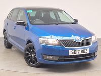 Used Skoda Rapid Sport 110 HP (80 kW) 2017 Blue Hatchback