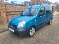 Used Renault Kangoo Authentique 106 HP (77 kW) 2009 Blue MPV