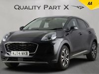 Begagnad Ford Puma Titanium 125 HK (91 kW) 2024 Svart Halvkombi