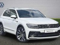 Used VW Tiguan R-line 190 HP (139 kW) 2018 Pure white SUV