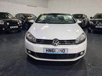 Used VW Golf GT 2011 White Cabriolet