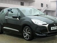 Used DS Automobiles DS3 Connected Chic 2017 Black Hatchback