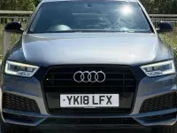 Used Audi Q3 Black Edition 180 HP (132 kW) 2018 Grey SUV
