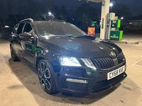 Used Skoda Octavia vRS 245 HP (180 kW) 2019 Black Estate