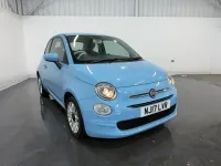 Gebraucht Fiat 500 Pop Star 69 PS (50 kW) 2017 Blau Kleinwagen