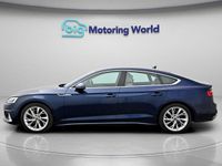Used Audi A5 Sportback Sport 2022 Blue Hatchback