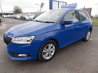 Used Skoda Fabia SE 75 HP (55 kW) 2019 Blue Hatchback
