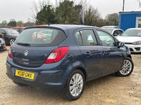 Used Vauxhall Corsa 2011 Blue Hatchback