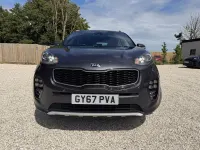 Used Kia Sportage GT-Line S 182 HP (133 kW) 2017 Silver SUV
