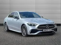 Used Mercedes C300 AMG line 274 HP (201 kW) 2026 Silver Sedan