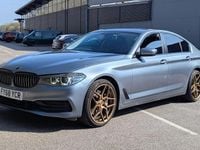 Used BMW 530 Comfort Edition 2018 Blue Sedan